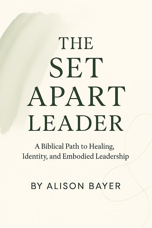 The Set Apart Leader book cover